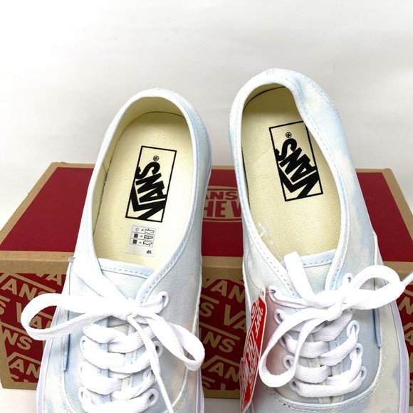 💖MEGA SALE💖VANS Women  VN0A348A3XO Authentic Bleach Wash Ballad Blue Canvas - Picture 7 of 13